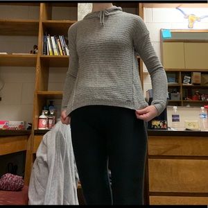Grey Abercrombie & Fitch Hooded Sweater